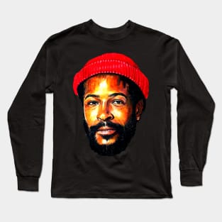 Marvin Gaye Iconic Long Sleeve T-Shirt